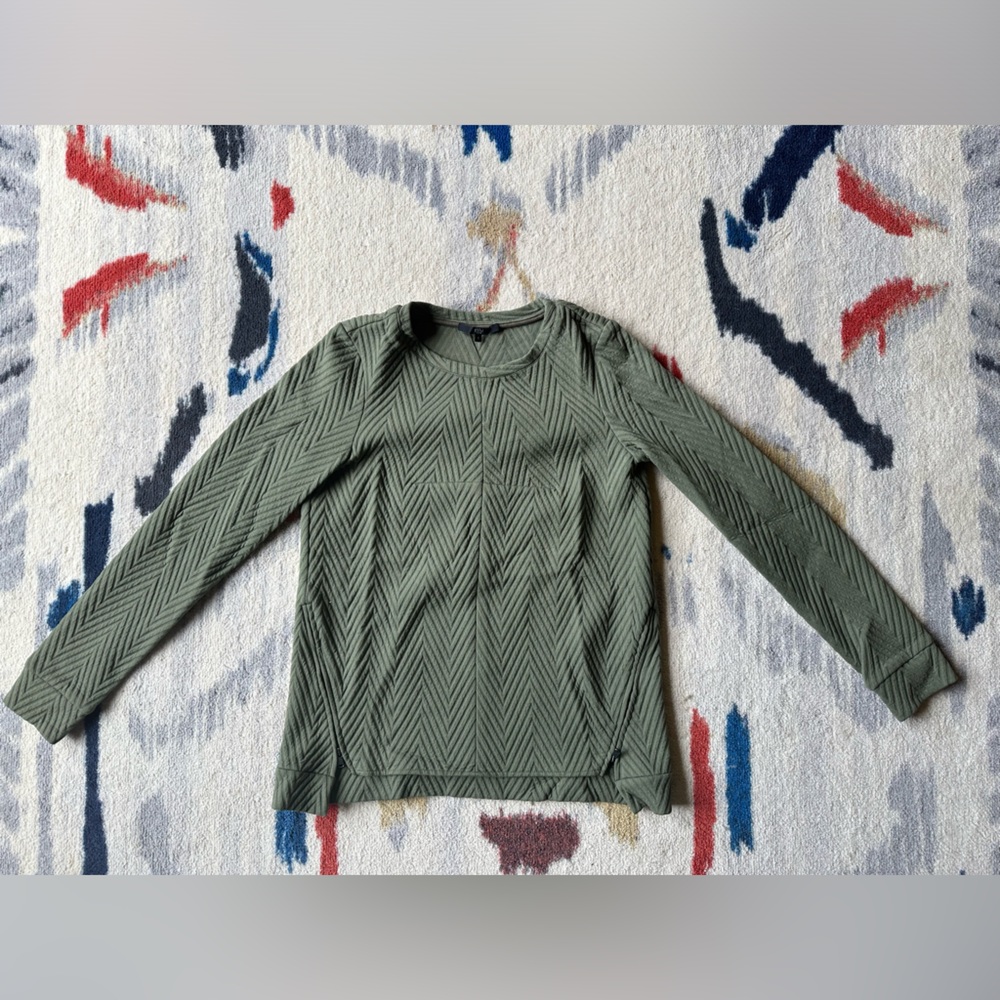 TIBI Green Sweatshirt Size S